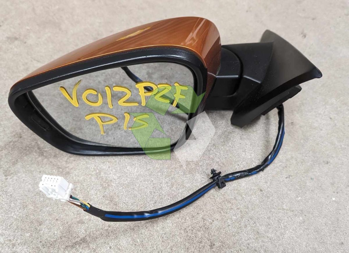 MG 6 TSE GT HATCHBACK PASSENGER SIDE DOOR MIRROR ORANGE FITS 2012