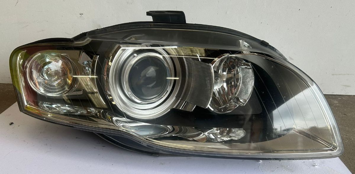 AUDI A4 S LINE SPECIAL EDITION DRIVER SIDE XENON HEADLIGHT UNIT 2009 1307329115