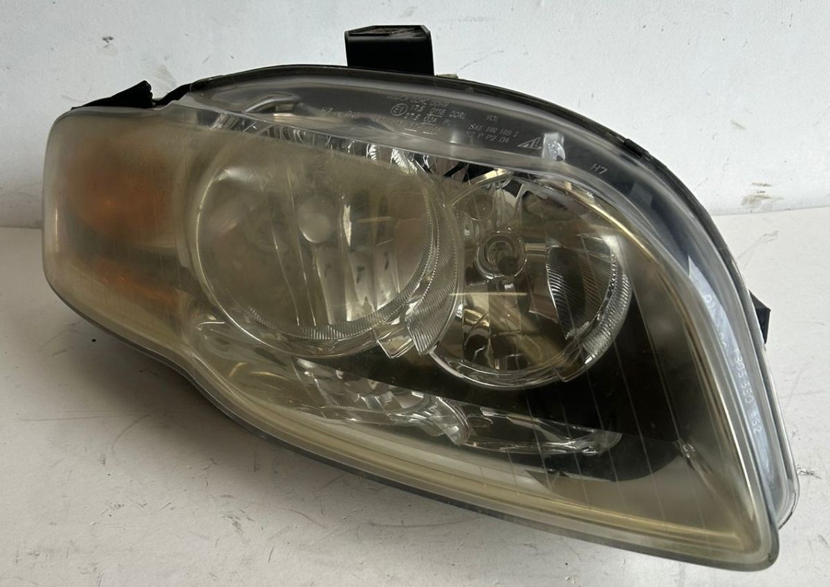 AUDI A4 S LINE SALOON DRIVER SIDE HEADLIGHT UNIT OFFSIDE FITS 2006