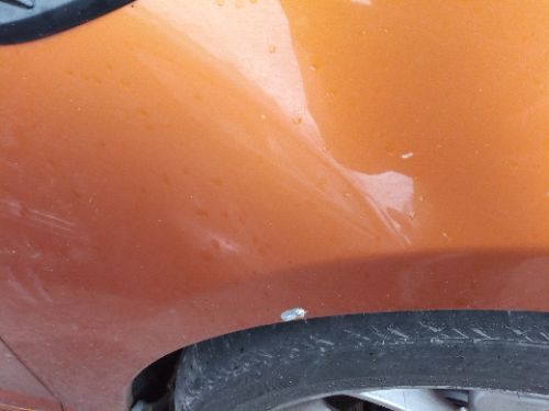 MG 6 S GT MK1 (550) DRIVER OFFSIDE FRONT WING ORANGE 2011-2012