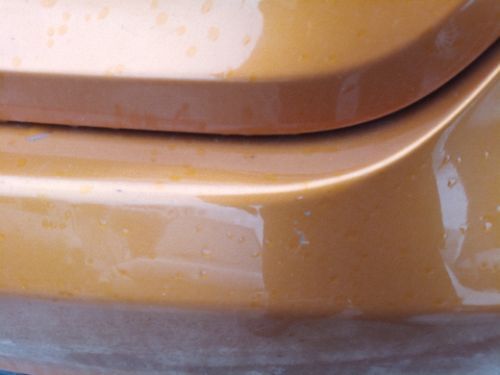 MG 6 S GT MK1 (550) ORANGE REAR BUMPER 2011-2012