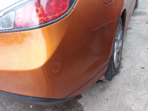 MG 6 S GT MK1 (550) ORANGE REAR BUMPER 2011-2012