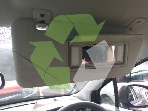 PEUGEOT 3008 MK1 DRIVER OFFSIDE SUN VISOR 2009-2013