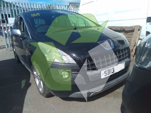PEUGEOT 3008 MK1 DRIVER OFFSIDE SUN VISOR 2009-2013