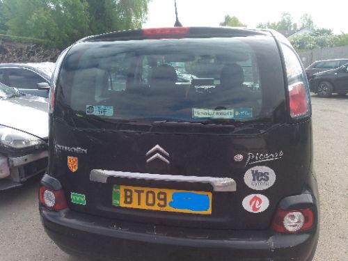CITROEN C3 PICASSO MK1 EXL OBSIDIAN BLACK TAILGATE 2009-2010