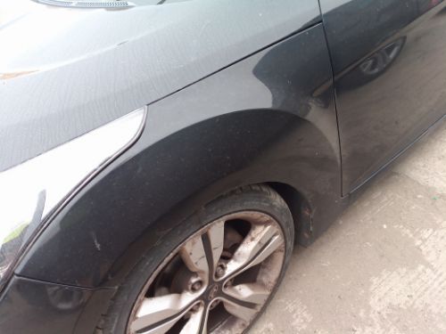 HYUNDAI VELOSTER MK1 PASSENGER NEARSIDE PHANTOM BLACK WING 2011-2013