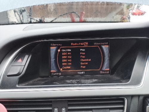 AUDI A5 QUATTRO MK1 RADIO MULTI FUNCTION DISPLAY SCREEN FITS 2007
