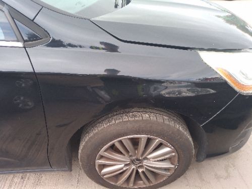 CITROEN C4 VTR PLUS MK2 (B71) DRIVER O/S WING BLACK PEARL KTV 2011