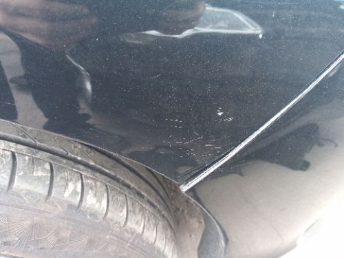 CITROEN C4 VTR PLUS MK2 (B71) DRIVER O/S WING BLACK PEARL KTV 2011