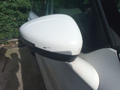 CITROEN C4 PICASSO E-HDI MK2 DRIVER OFFSIDE POWER FOLD WHITE MIRROR 2013-2016