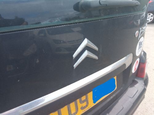 CITROEN C3 PICASSO MK1 EXL OBSIDIAN BLACK TAILGATE 2009-2010
