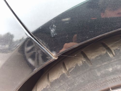 HYUNDAI VELOSTER MK1 PASSENGER NEARSIDE PHANTOM BLACK WING 2011-2013