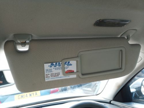 AUDI A6 TDI SE MK4 (4G) (C7) DRIVER OFFSIDE SUN VISOR 2011-2015