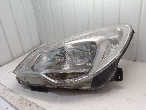 VAUXHALL CORSA MK3 PASSENGER SIDE N/S HEADLIGHT 2011-2014