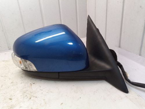 JAGUAR X-TYPE S X409 DRIVER SIDE O/S MIRROR LAZULI BLUE 2008-2009