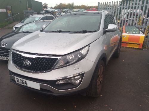 KIA SPORTAGE CRDI 3 SAT NAV MK3 PASSENGER N/S REAR DOOR CARD 2015